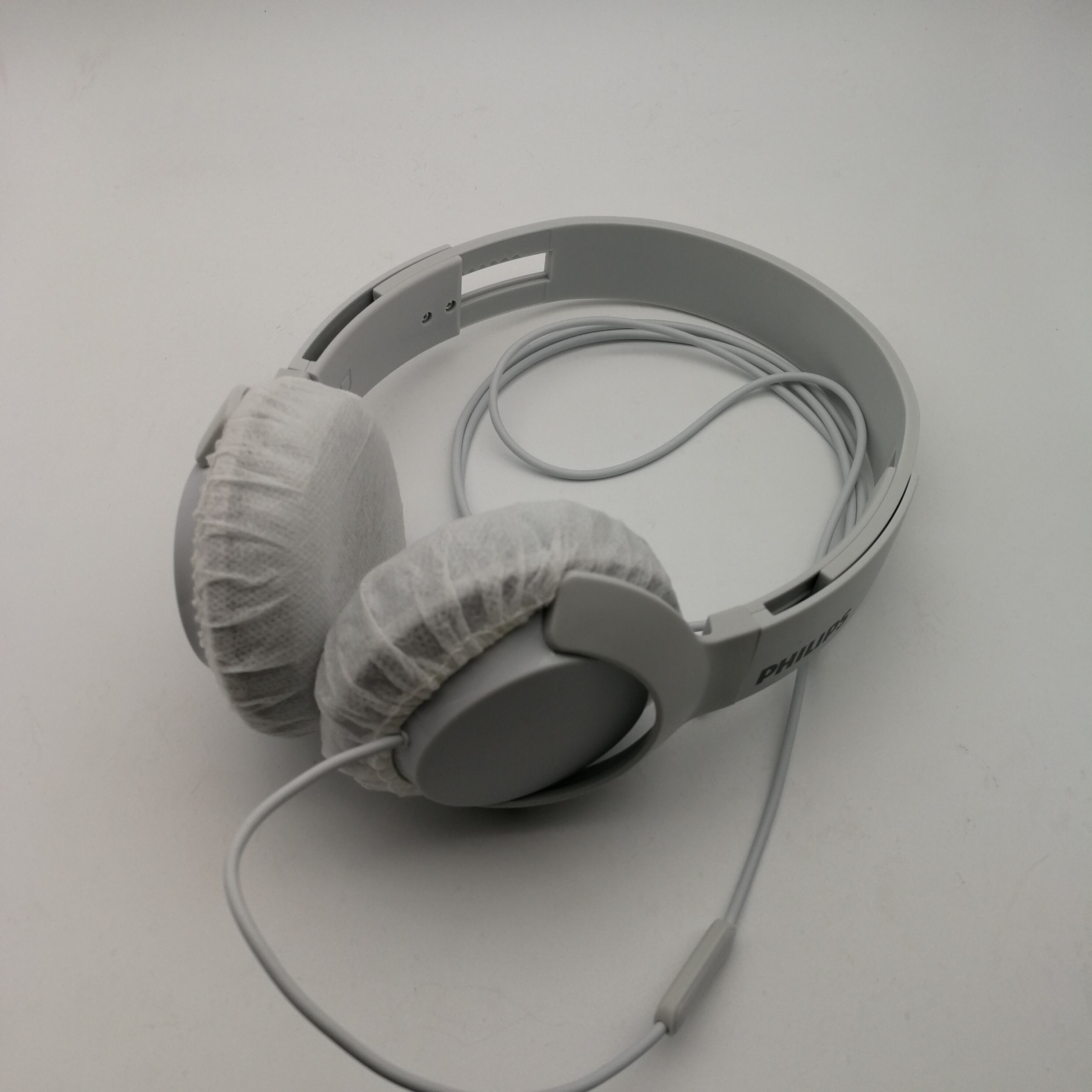 스펀본드 부직포 일회용 이어폰 커버