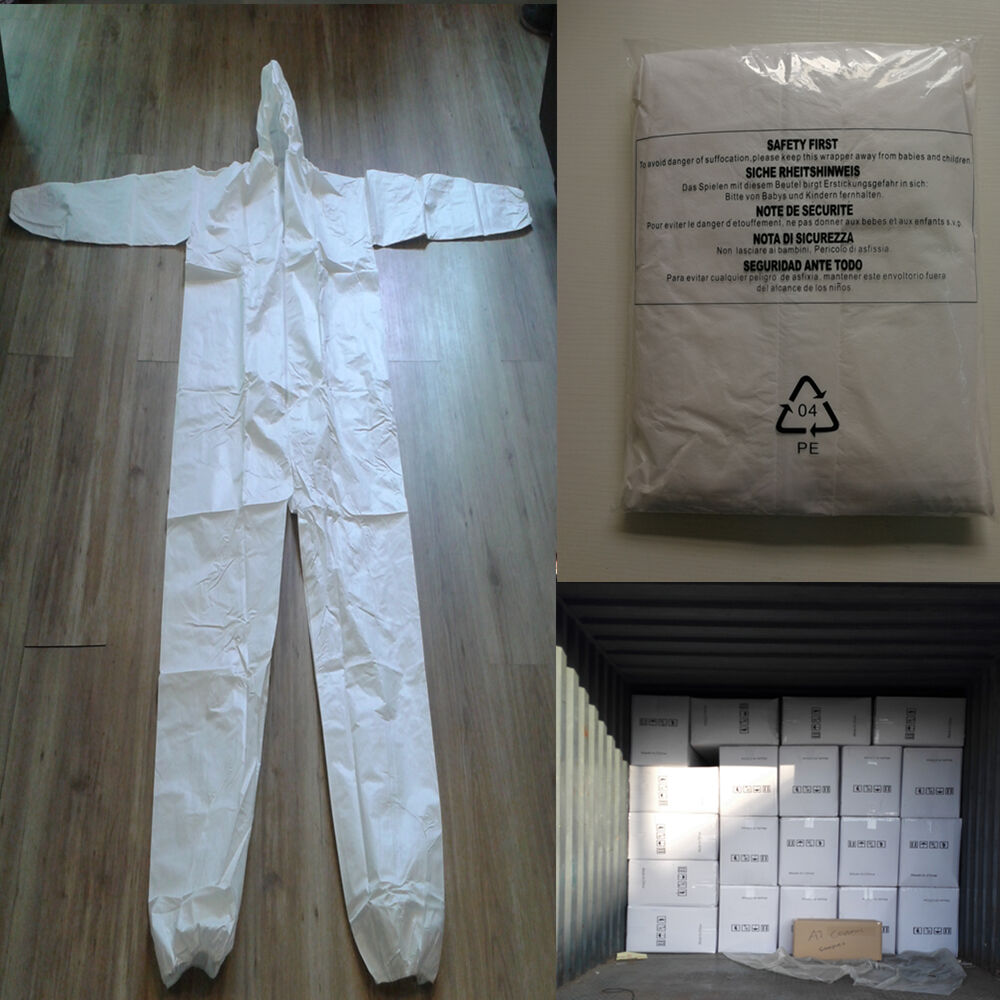  High-Quality Non-Woven Disposable Coveralls for Medical and Protective Use