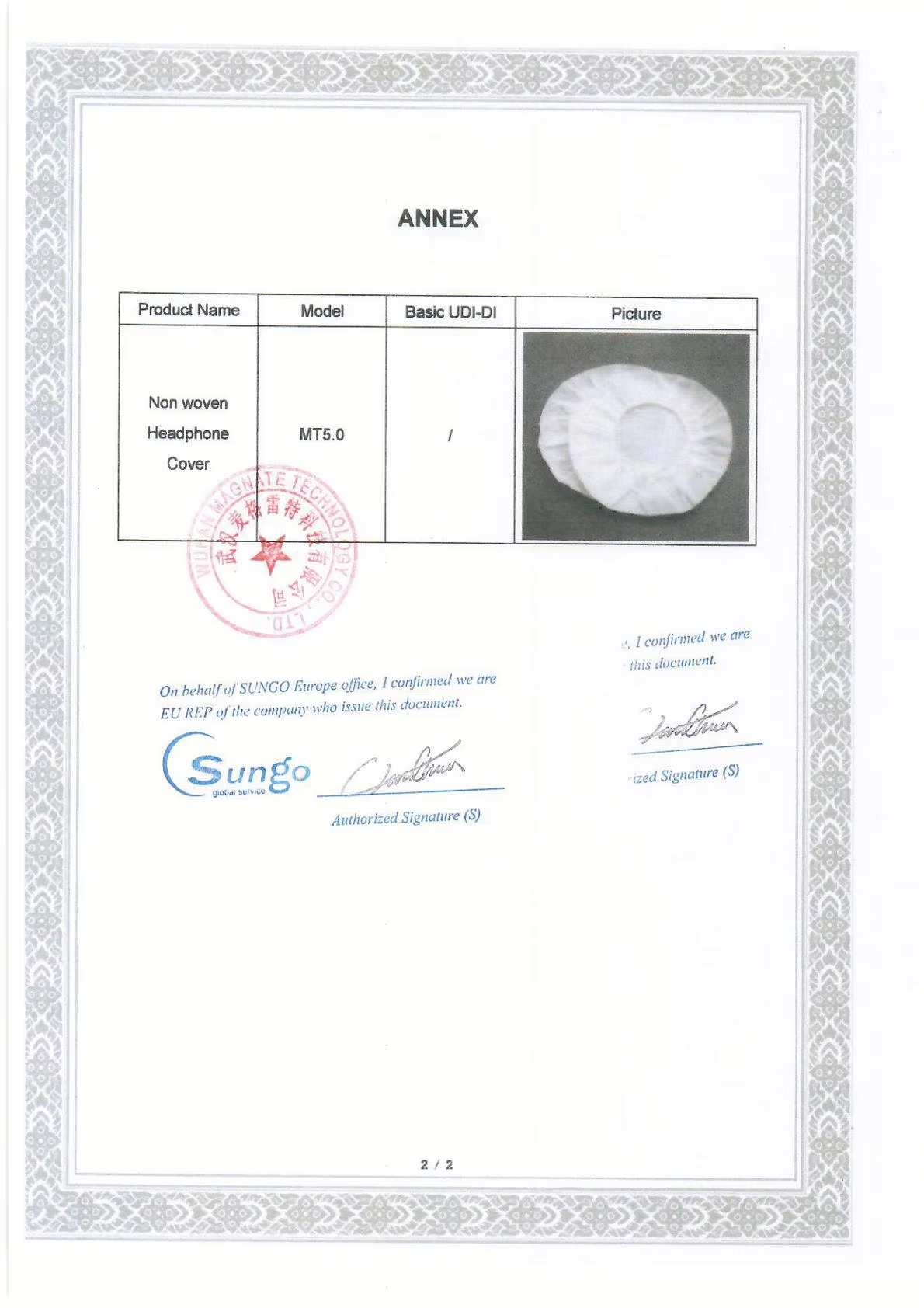 Biodegradable Packing Bag Disposable Cover Headphone Non Woven Airlines Ear Pad Cover details