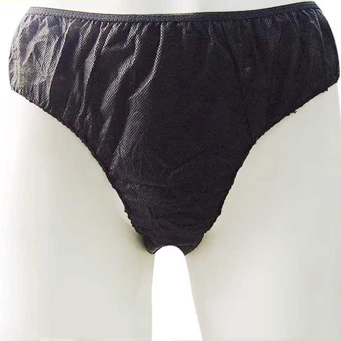 Massage Spa Disposable Thong Panties Underwear Fluorscopy Underpants supplier