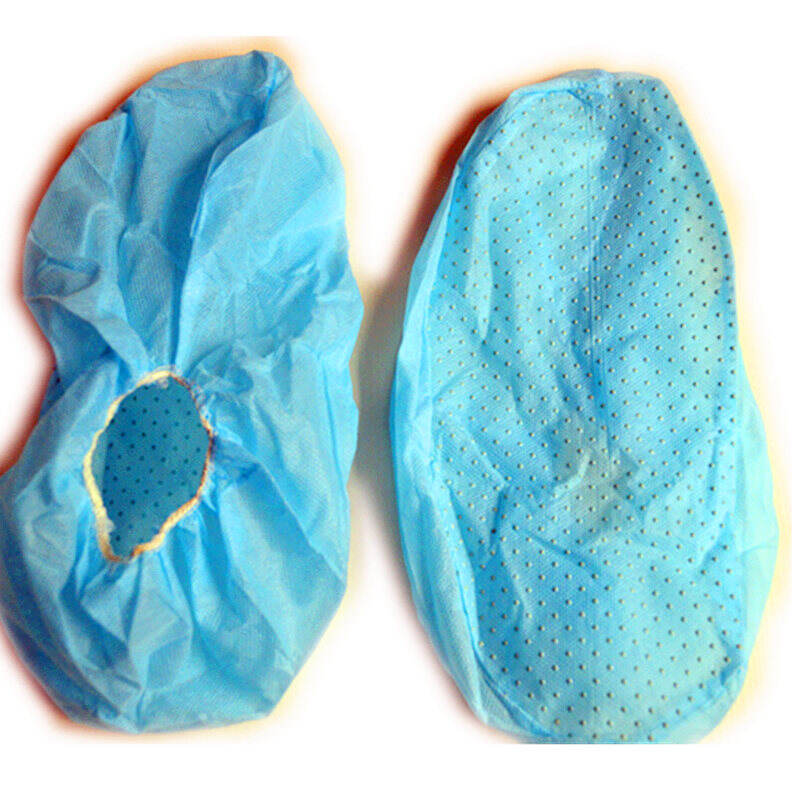 최고의 안전을 위한 프리미엄 블랙 미끄럼 방지 디티드 솔 신발 커버