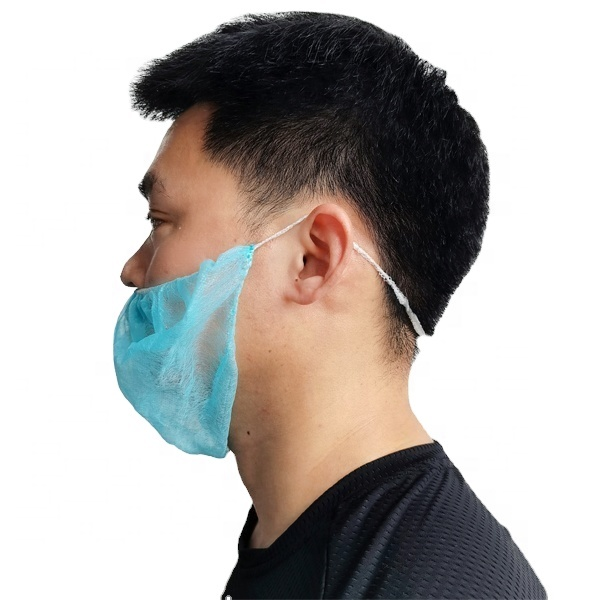 How to check if disposable beard cover is intact?