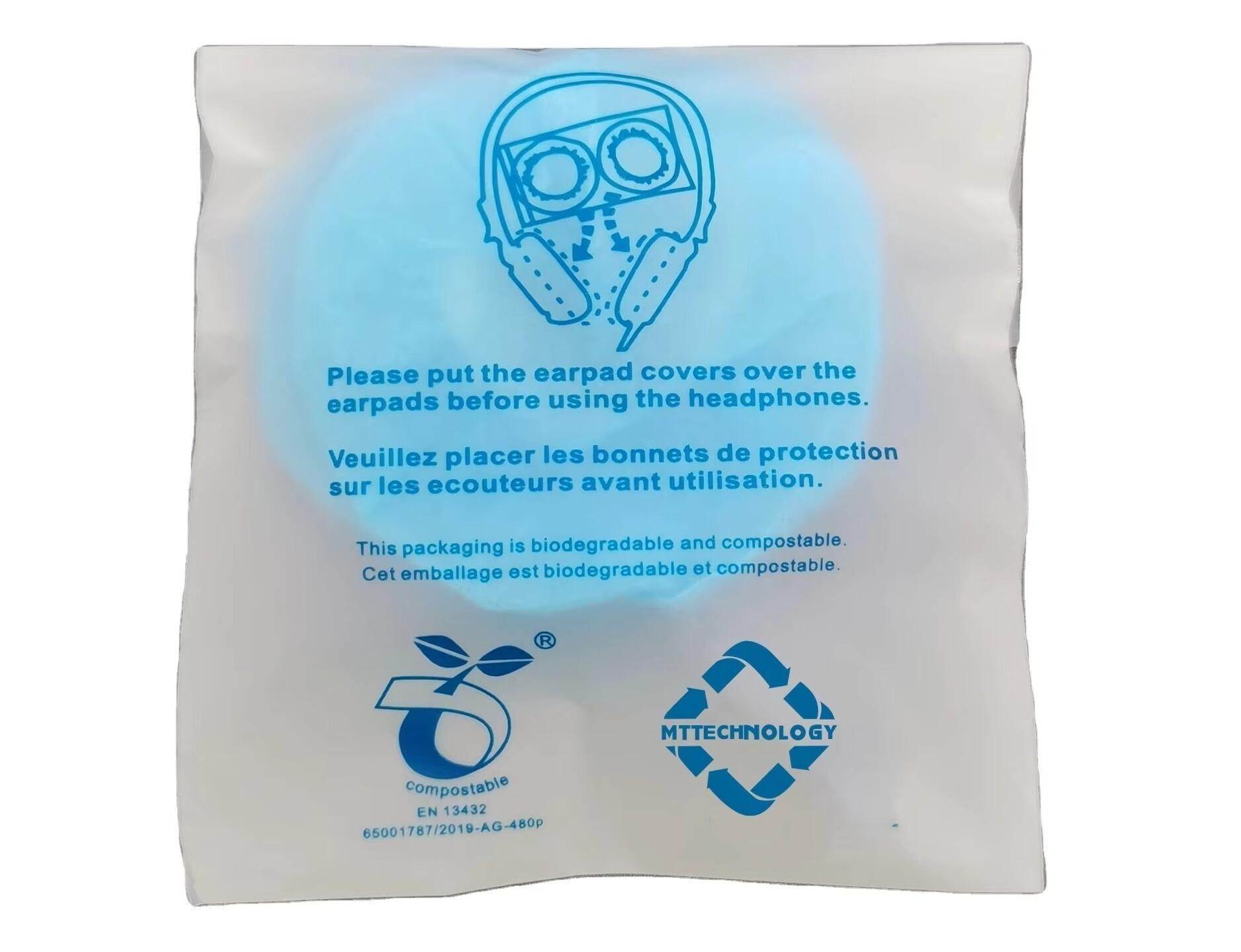 Airlines Disposable Non Woven Headset Earpad Cover manufacture