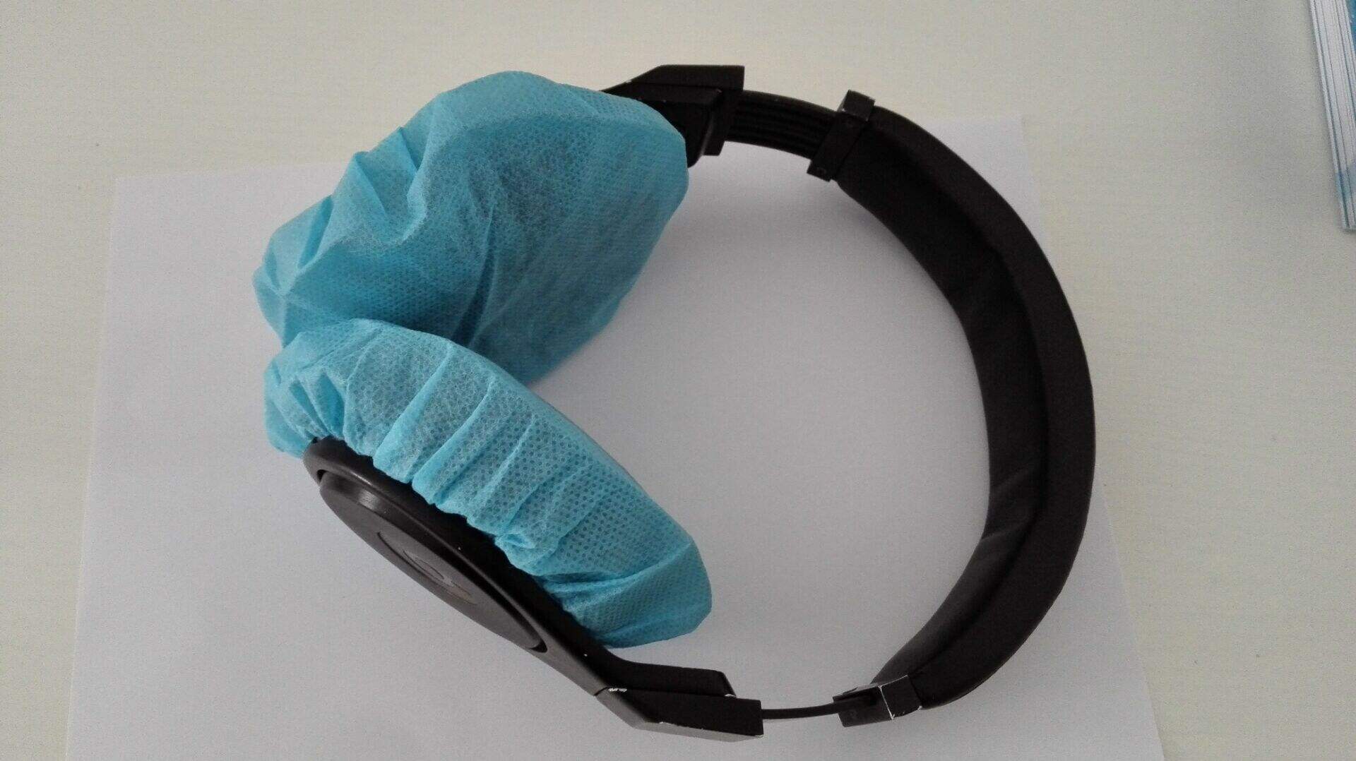 오버이어 헤드폰용 일회용 헤드폰 커버