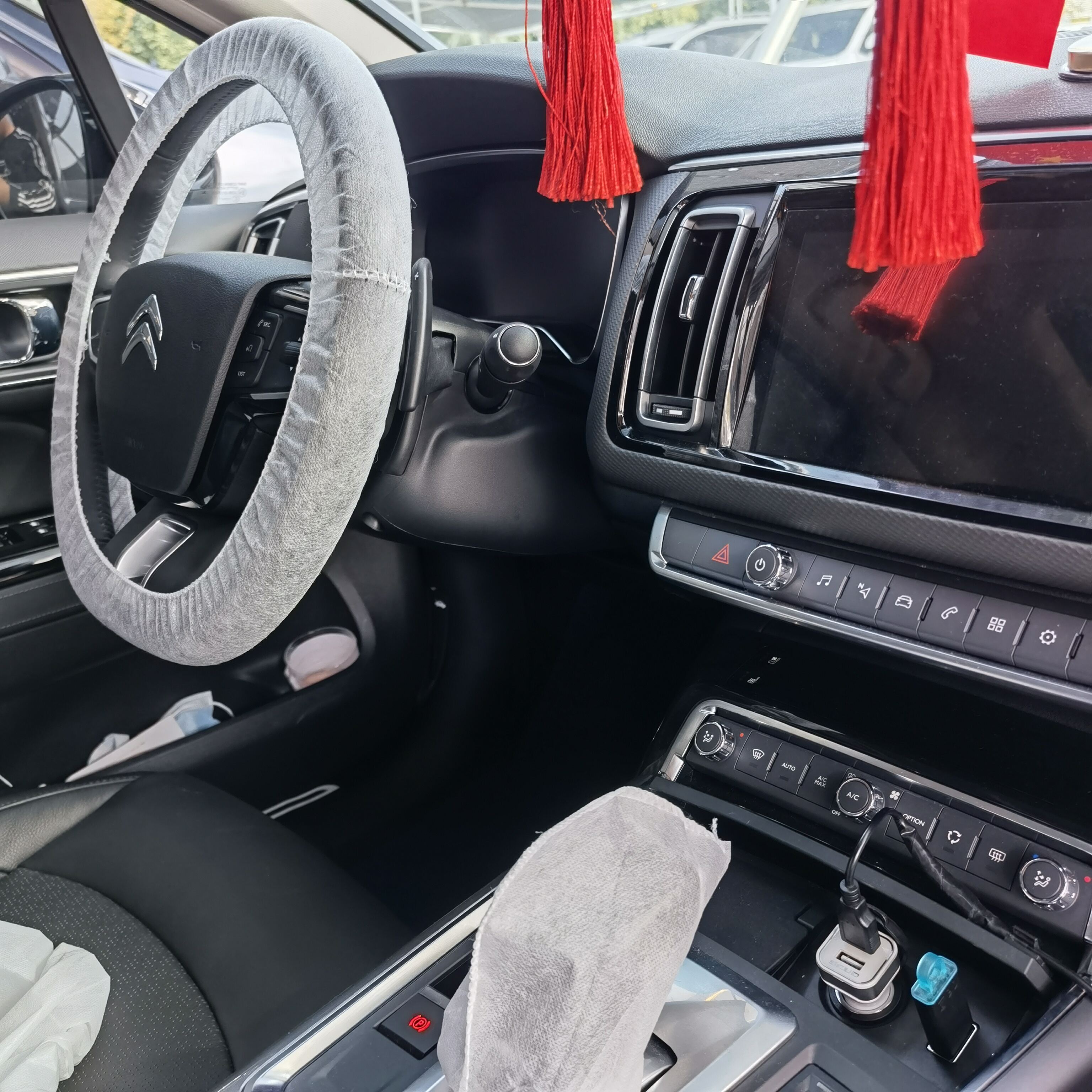 Why replace disposable gear knob cover after each rental?