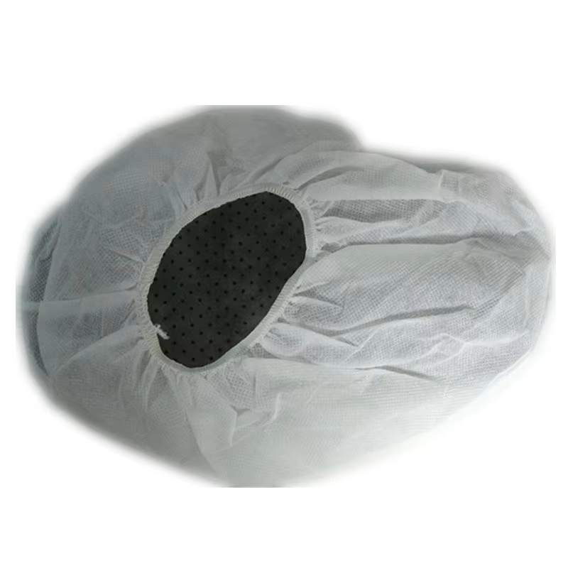 Disposable Antiskid Overshoe PP Dotted Sole Disposable Dotted Sole  Nonslip Overshoe Shoe Cover details