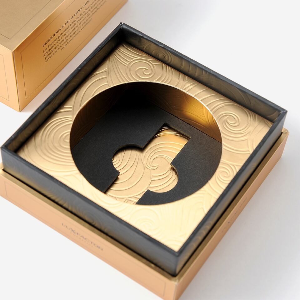 Factory Custom Luxury Cosmetic Paper Box Skin Care Boxes Packaging