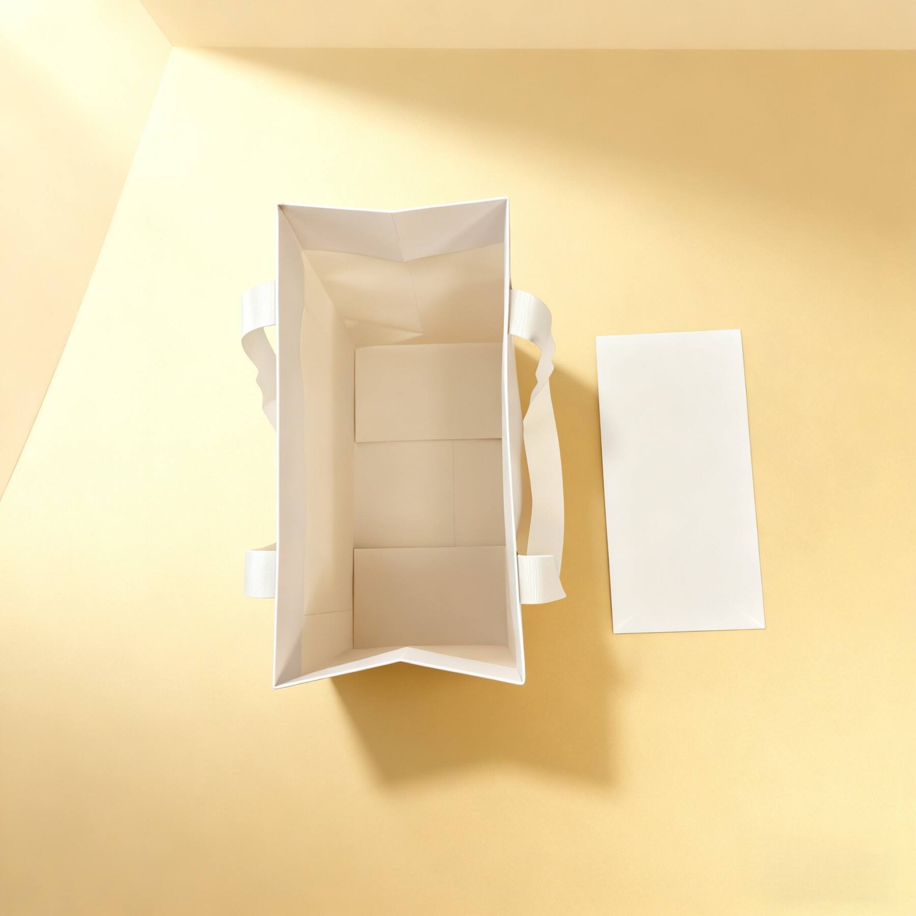 Customizable Biodegradable Eco-friendly High-End Luxury Gift Bag with Custom Paper Embossing Ribbon Handle