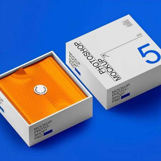 Custom Small Elegant Rigid Paperboard Boxes Lift-Off Lid and Base with Matt Lamination 2 Pieces Gift Package