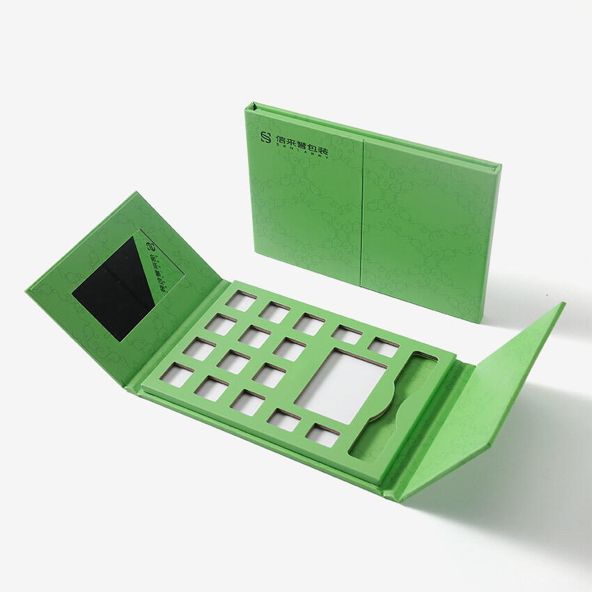 Magnetic Closure Palettes Box Vide Empty Eyeshadow Pallet Packaging Refillable Eye Shadow Palette Box Magnetic Makeup Pallet Box