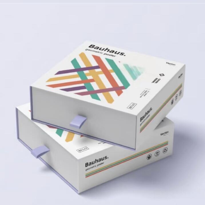 Luxury Custom-Made Pull-Out Packaging Perfume Essential Oils Eye Shadow Blush Crafts Matte Finish Gold Foil Paper Boxes