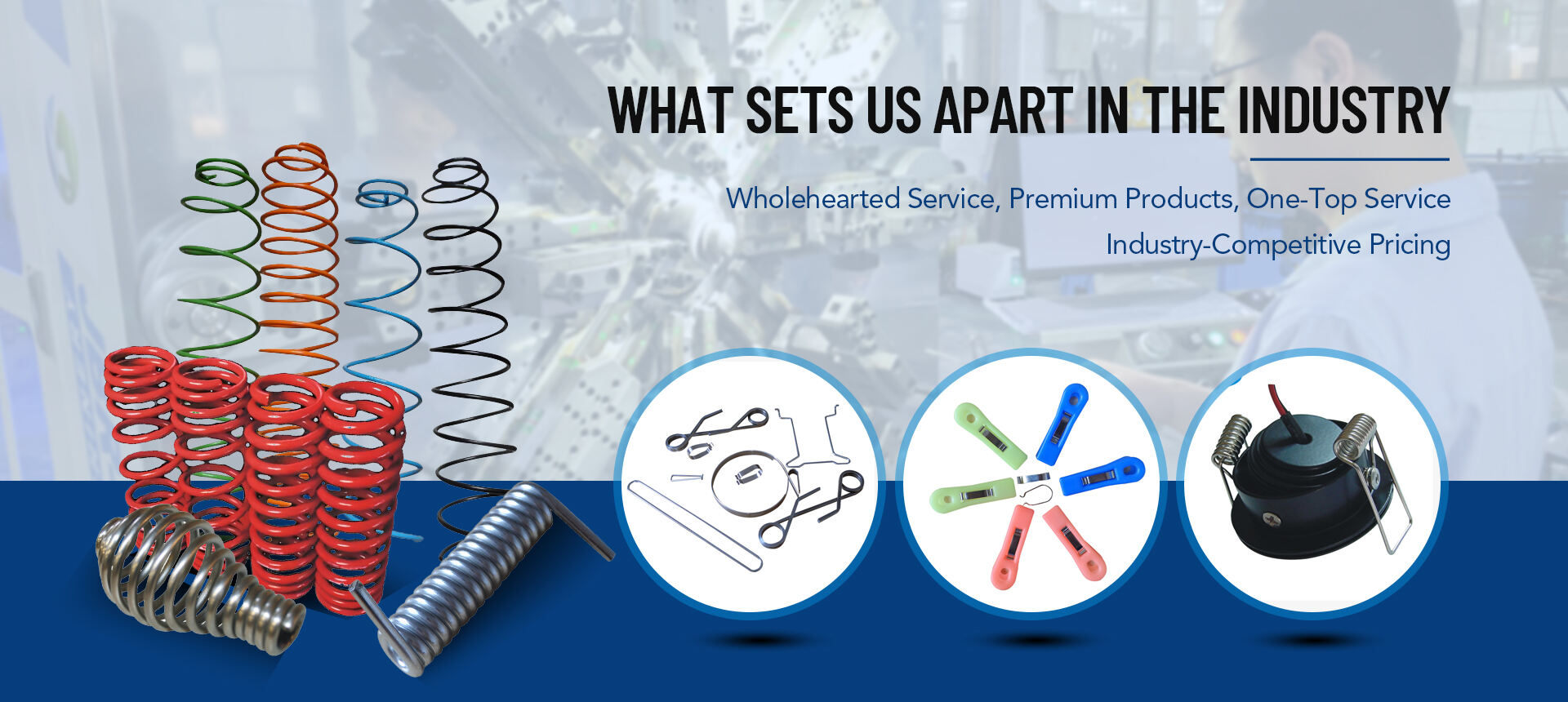 Compression Springs, Extension Springs, Torsion Spring Supplier - HENP