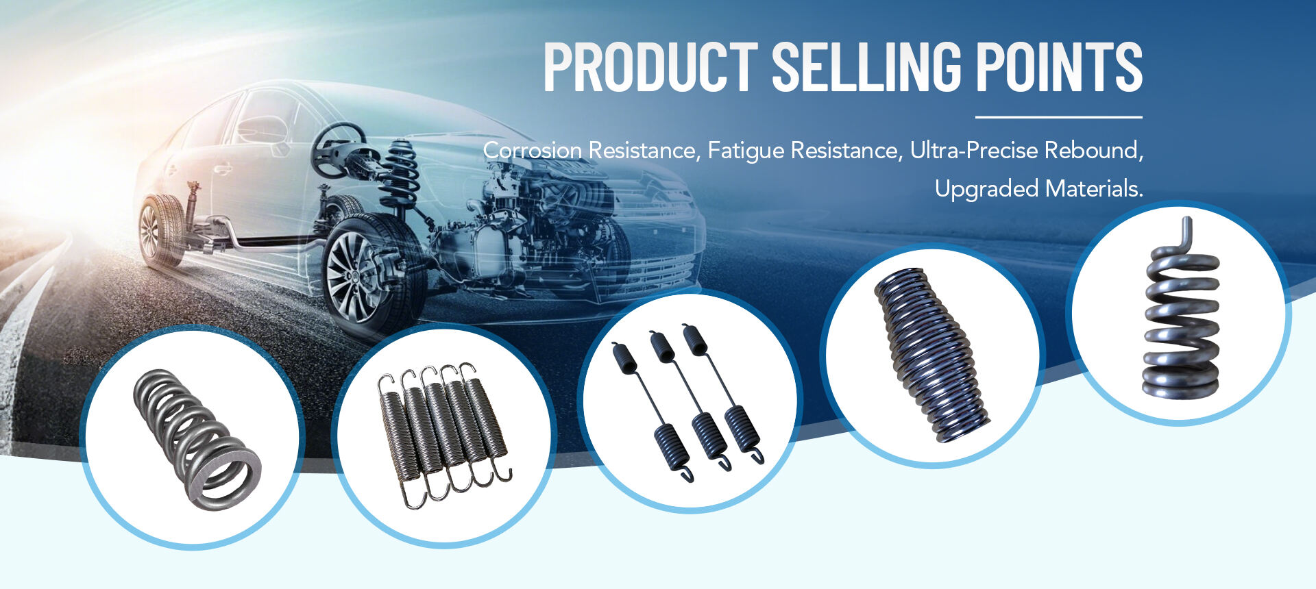 Compression Springs, Extension Springs, Torsion Spring Supplier - HENP