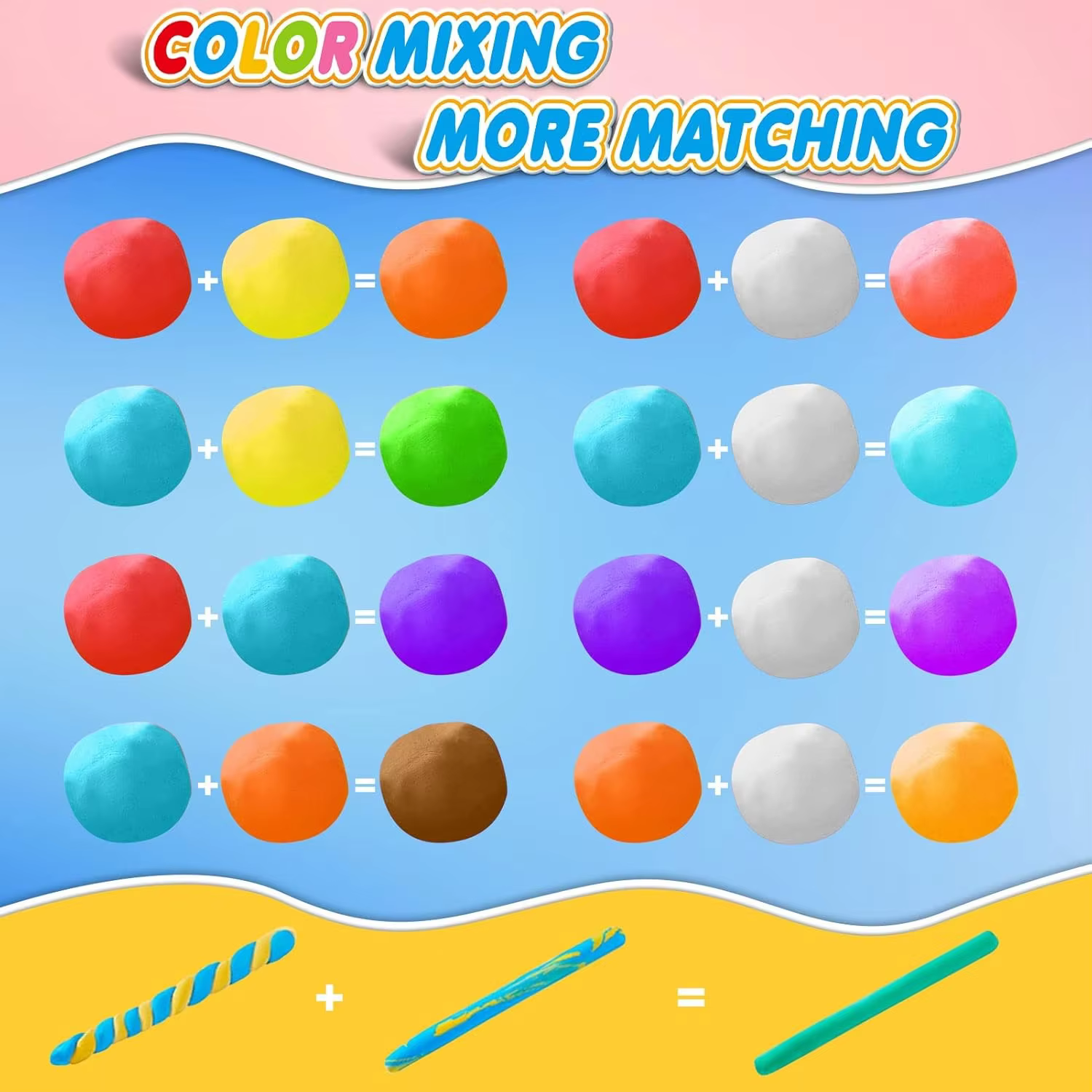 wholesale high quality boron free soft super light clay modeling polymer clay diy kids crafts oem clay air dry-6