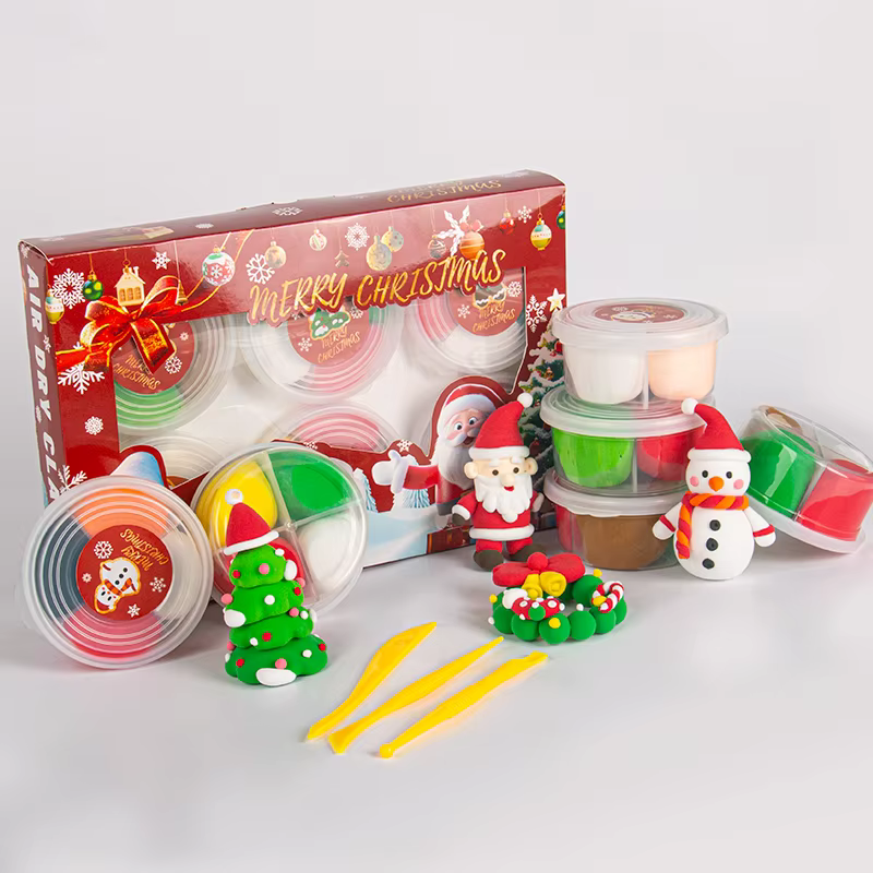 wholesale high quality boron free soft super light clay modeling polymer clay diy kids crafts oem clay air dry-1