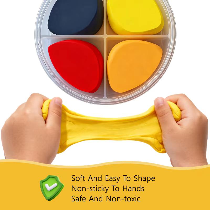 air dry clay for kids12 boxs modeling clay kit with sculpting tools safe non toxic model magic clay-5
