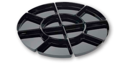 Customized Tray with Curved Front: Branding Your Business
