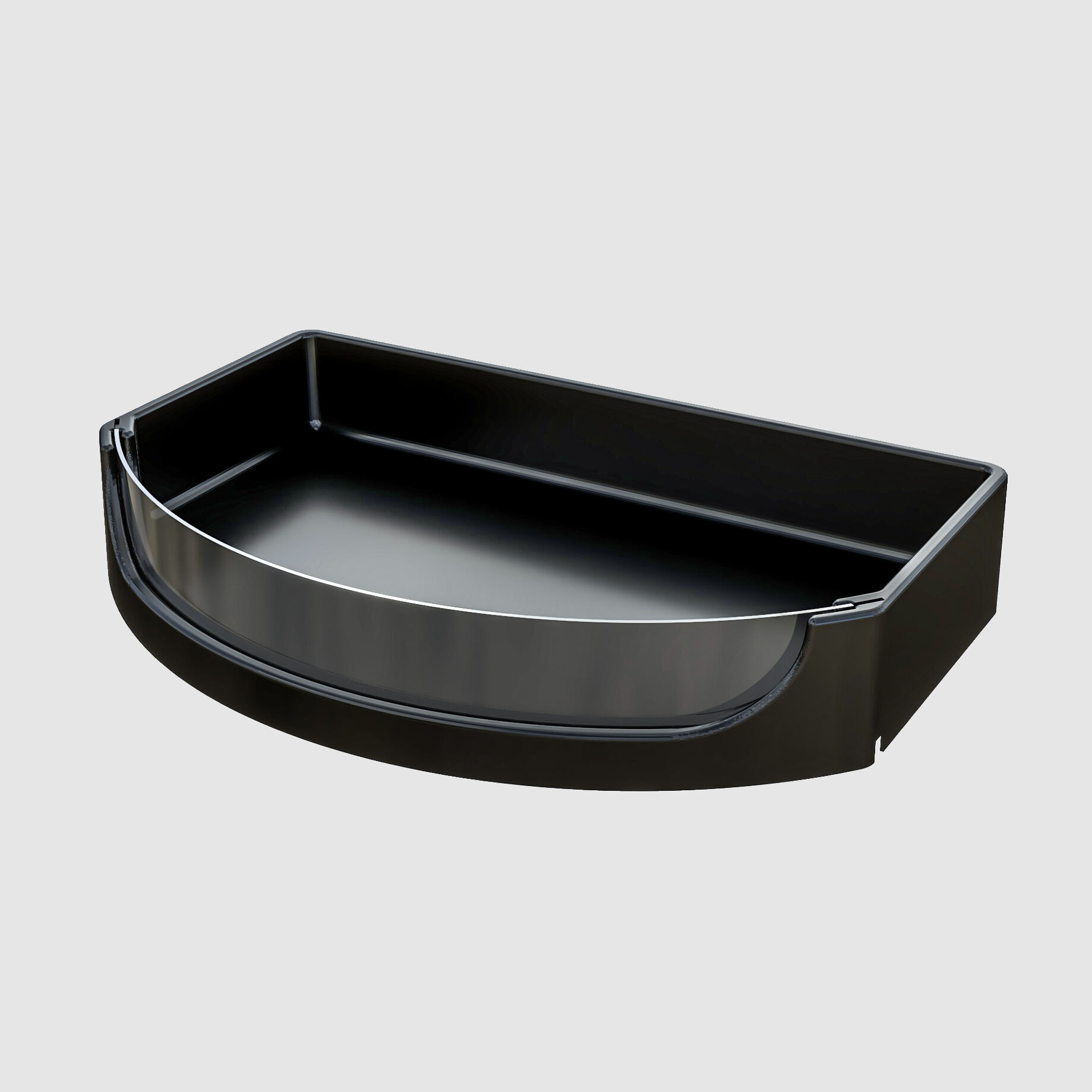Vorderes gewölbtes Tablett DL-025