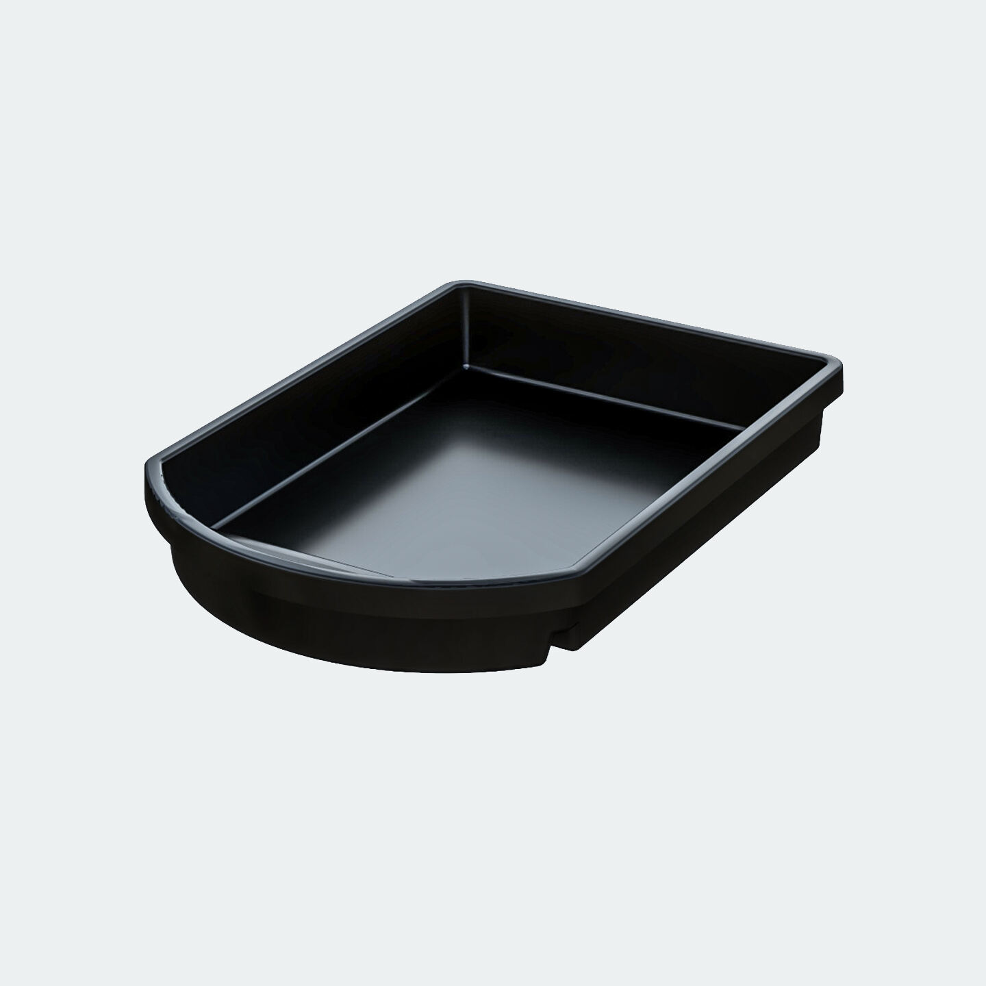 Gebogenes Tablett ohne Acryl-Trennwand DL-162