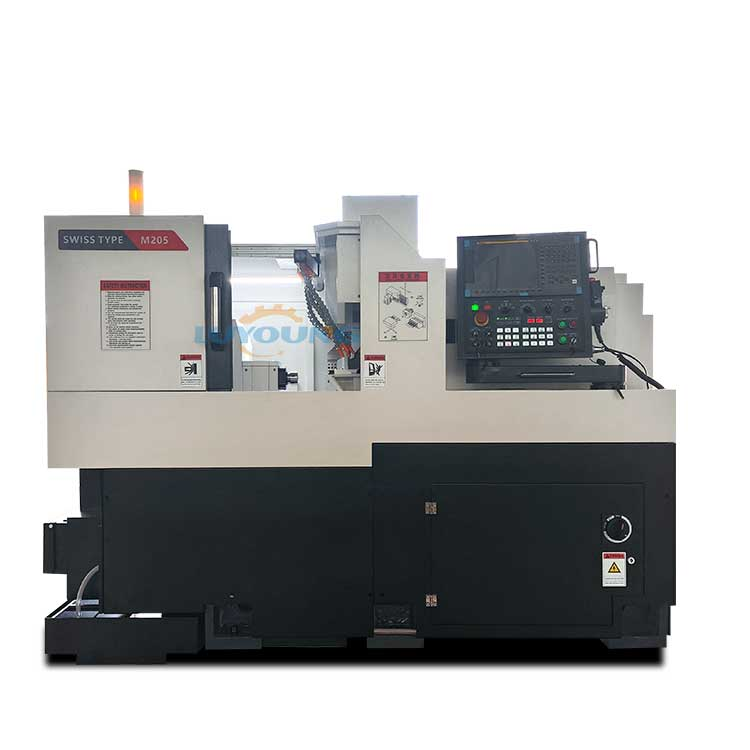 Torno CNC de tipo suizo: Precisión - Diseñado para la producción de piezas pequeñas complejas