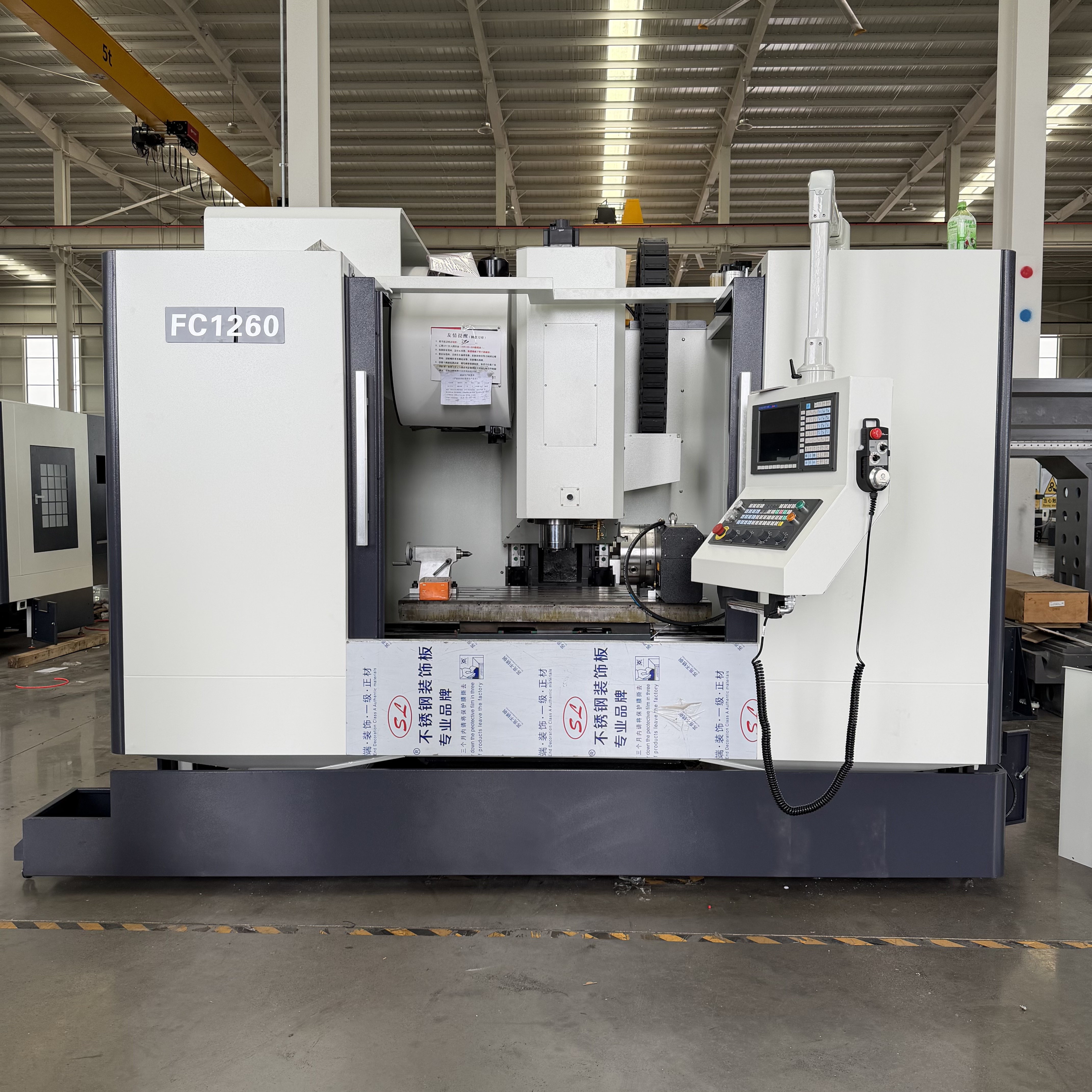 Preparing VMC1160 CNC Milling Machine for Export Shipment