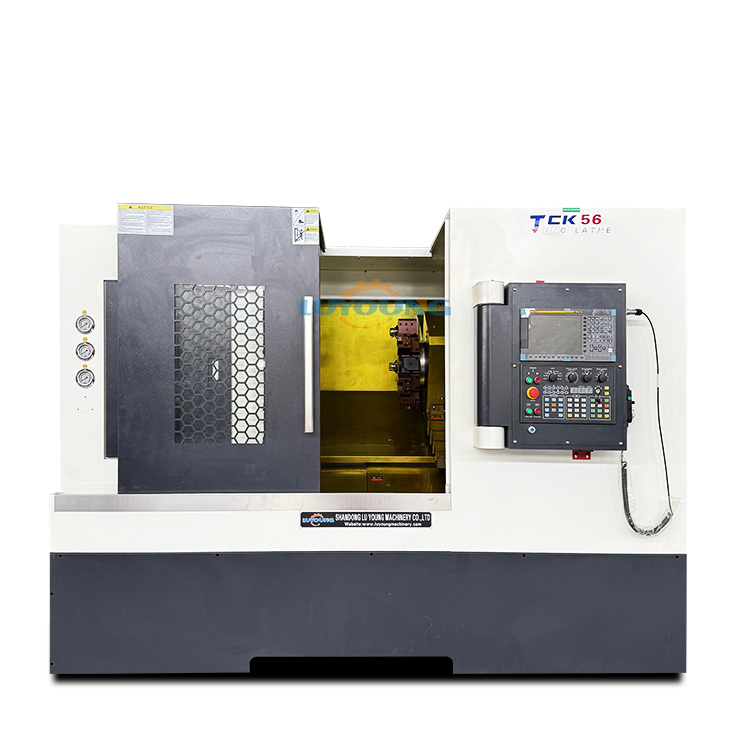 Why suits slant bed CNC lathe high-precision turning?