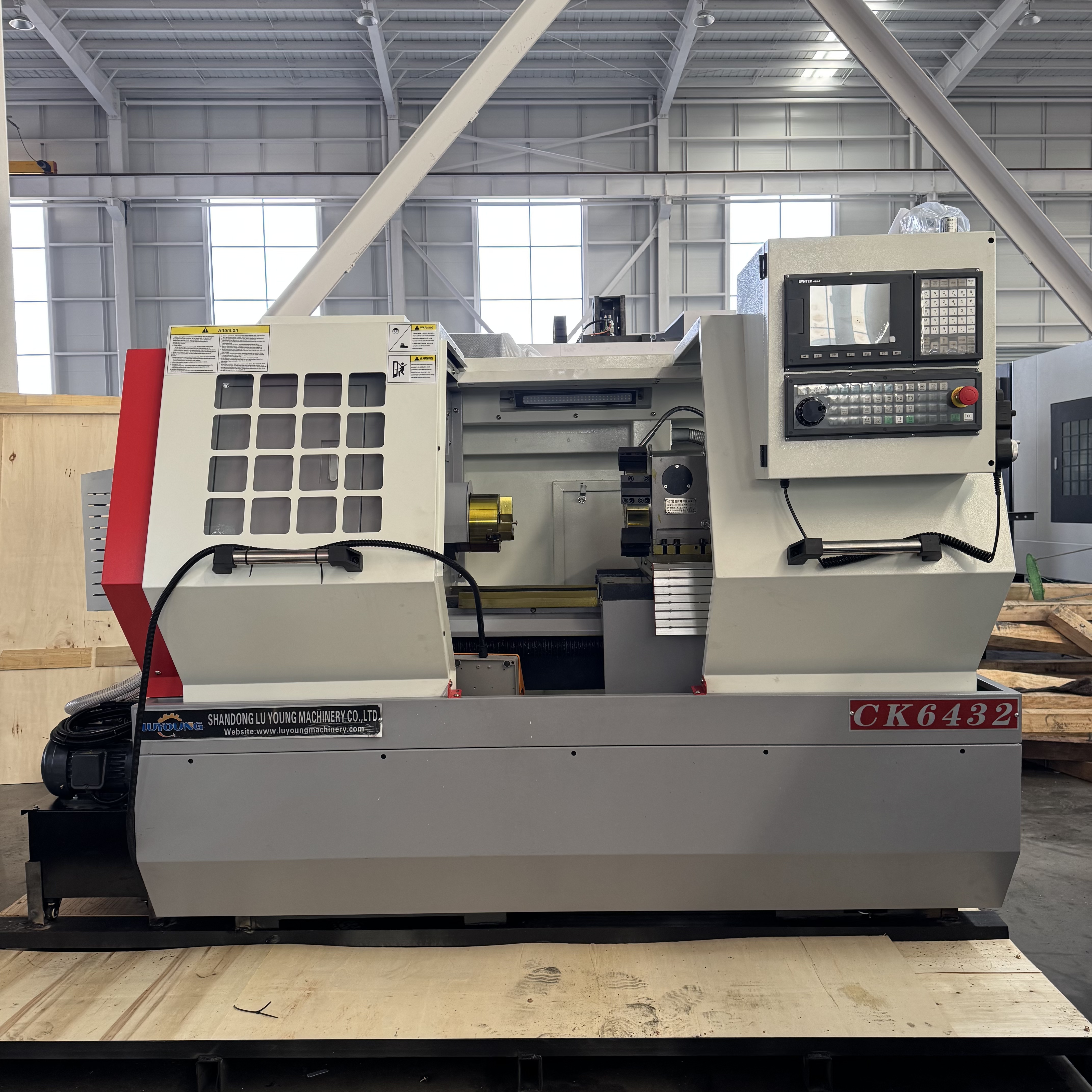 What quality tests apply to CNC turning machines before shipment?