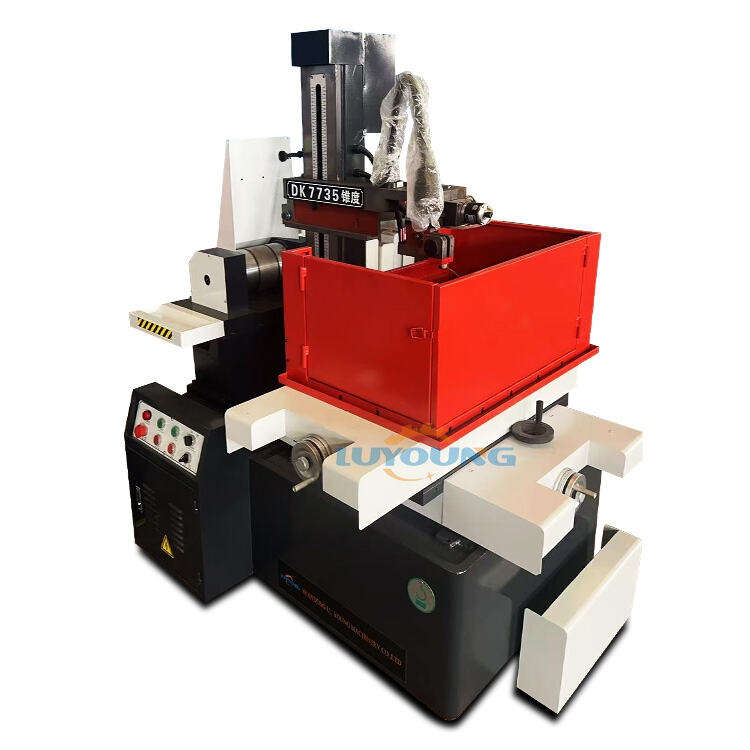 What precision can EDM machines achieve in mold cavity making?