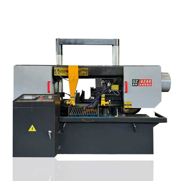 Which metal band sawing machines cut thick steel efficiently?