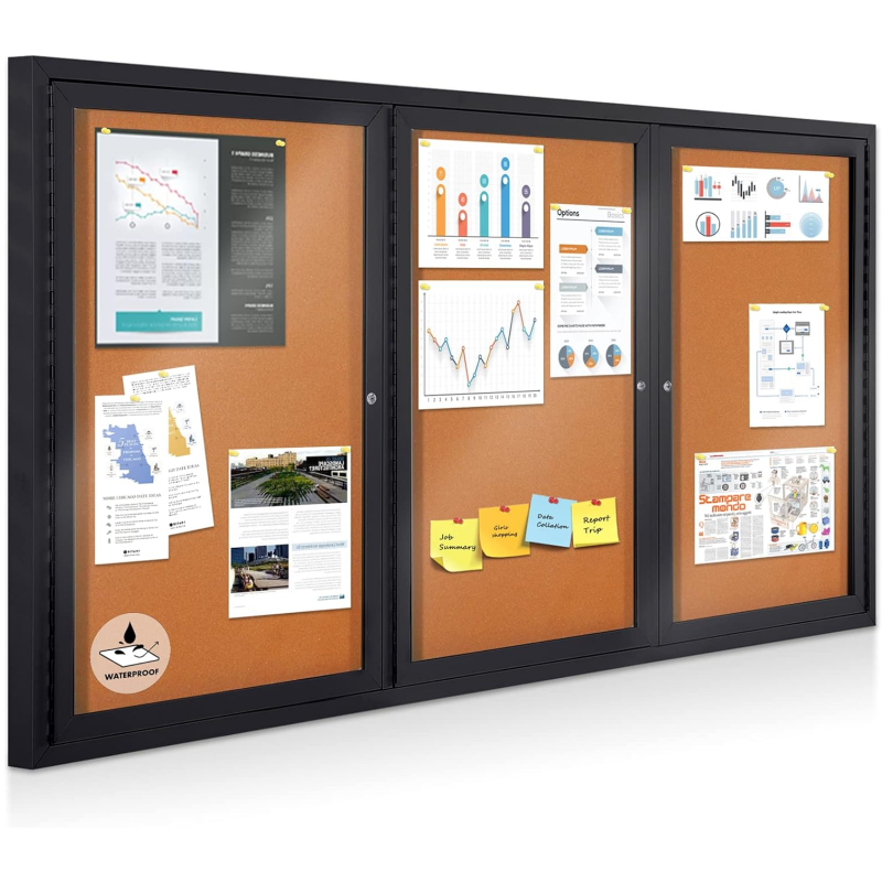 Lockable Notice Board