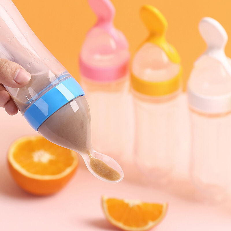 Silicone Baby Food Bottle