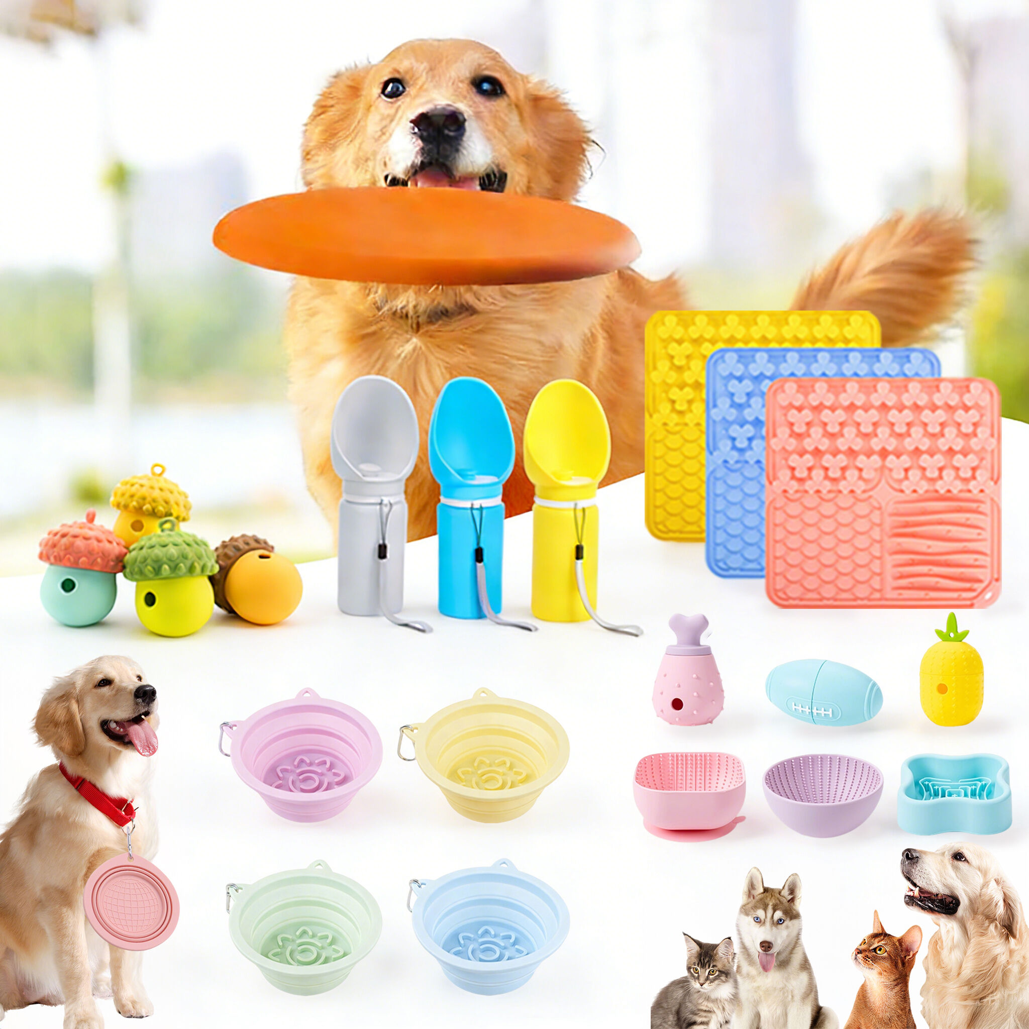 Customized Silicone Pet Products