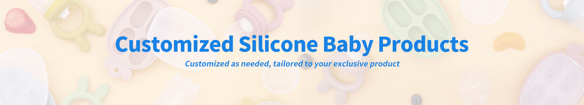 Silicone maternity and baby products