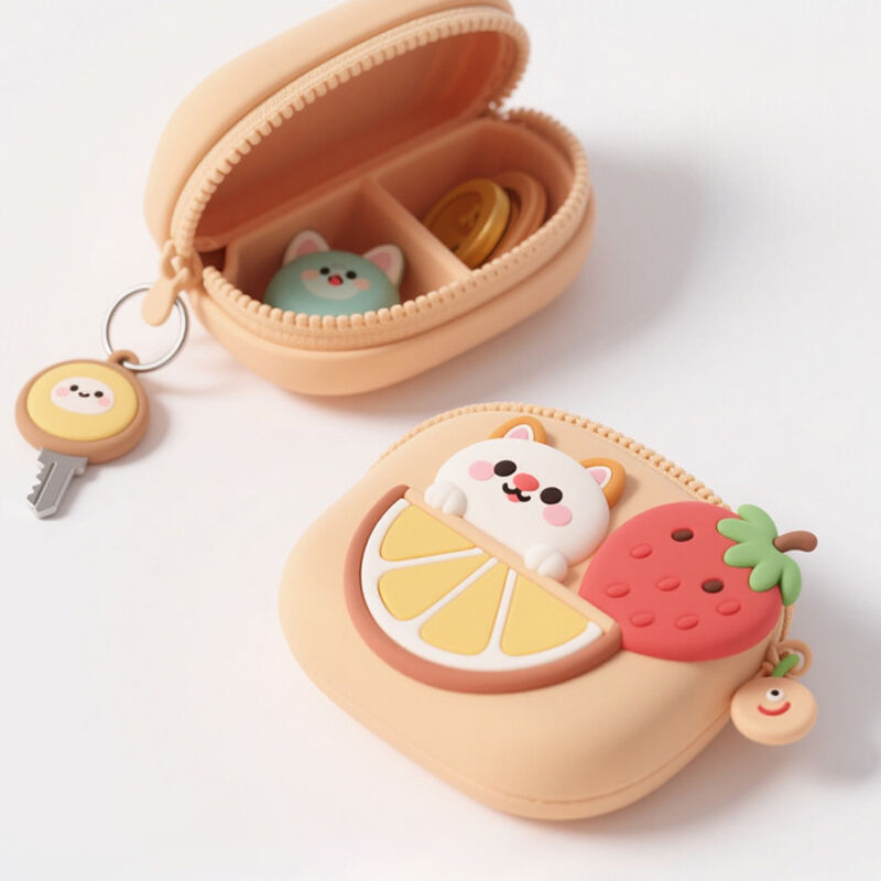 Cartoon Silicone Zero Wallet