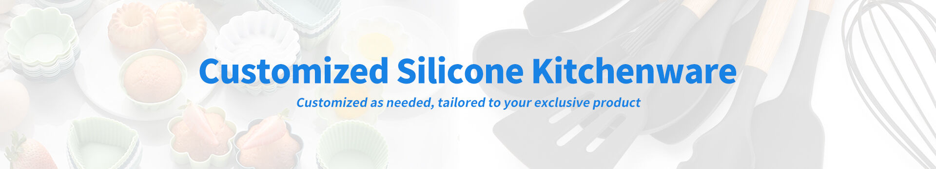 Silicone kitchenware customization