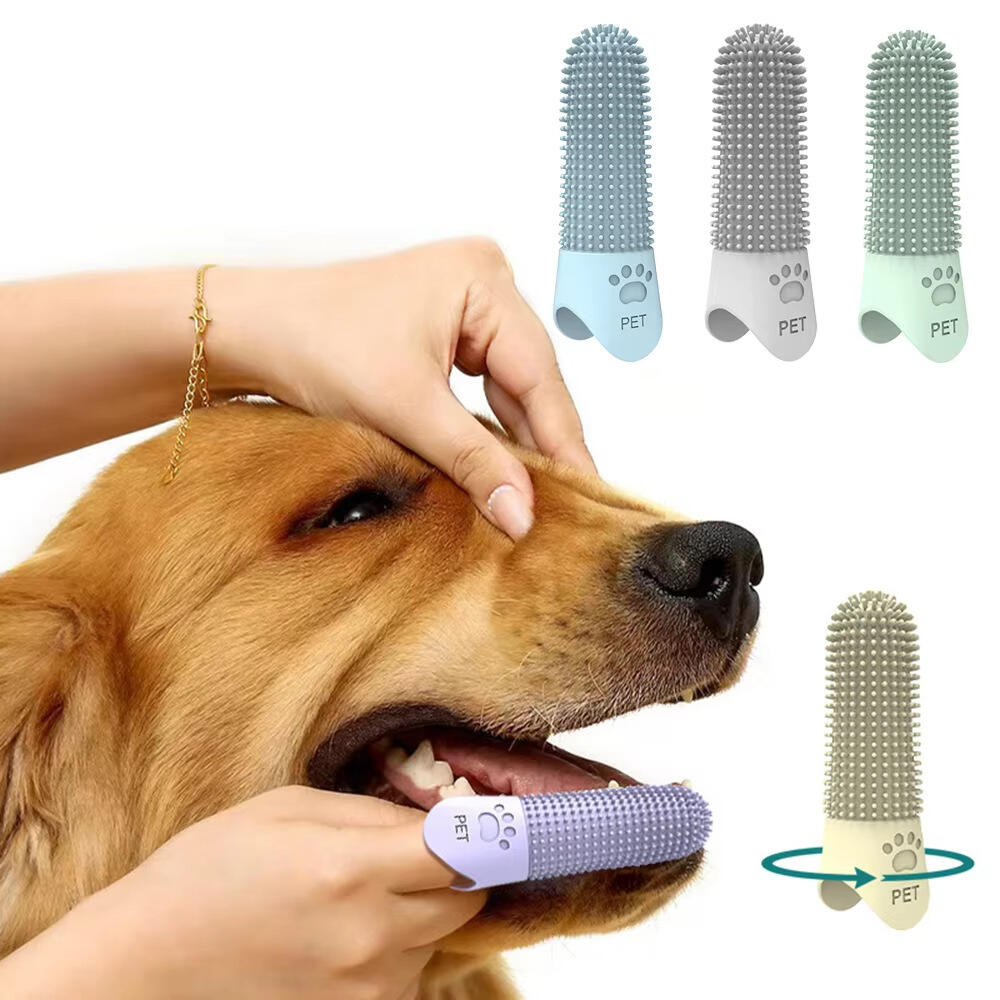 Pet Silicone Toothbrush