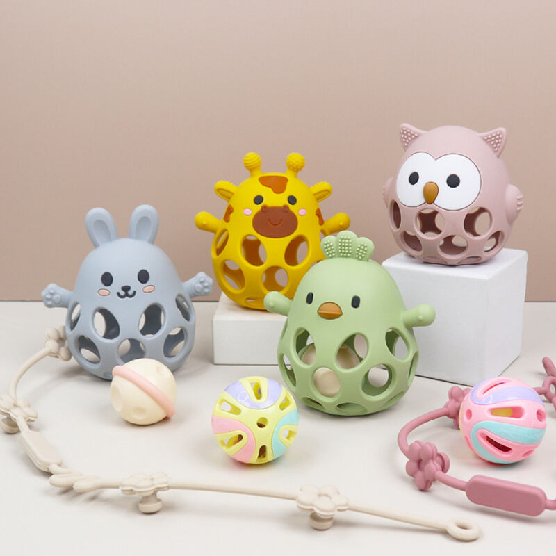 Baby Hand Grasping Ball Toy