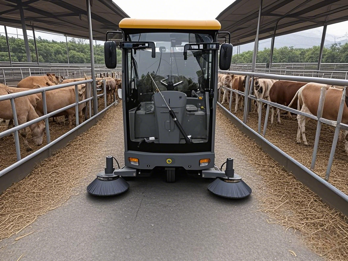 CTO X2 Industrial Sweeper: Il Guardiano Intelligente della Pulizia delle Fattorie