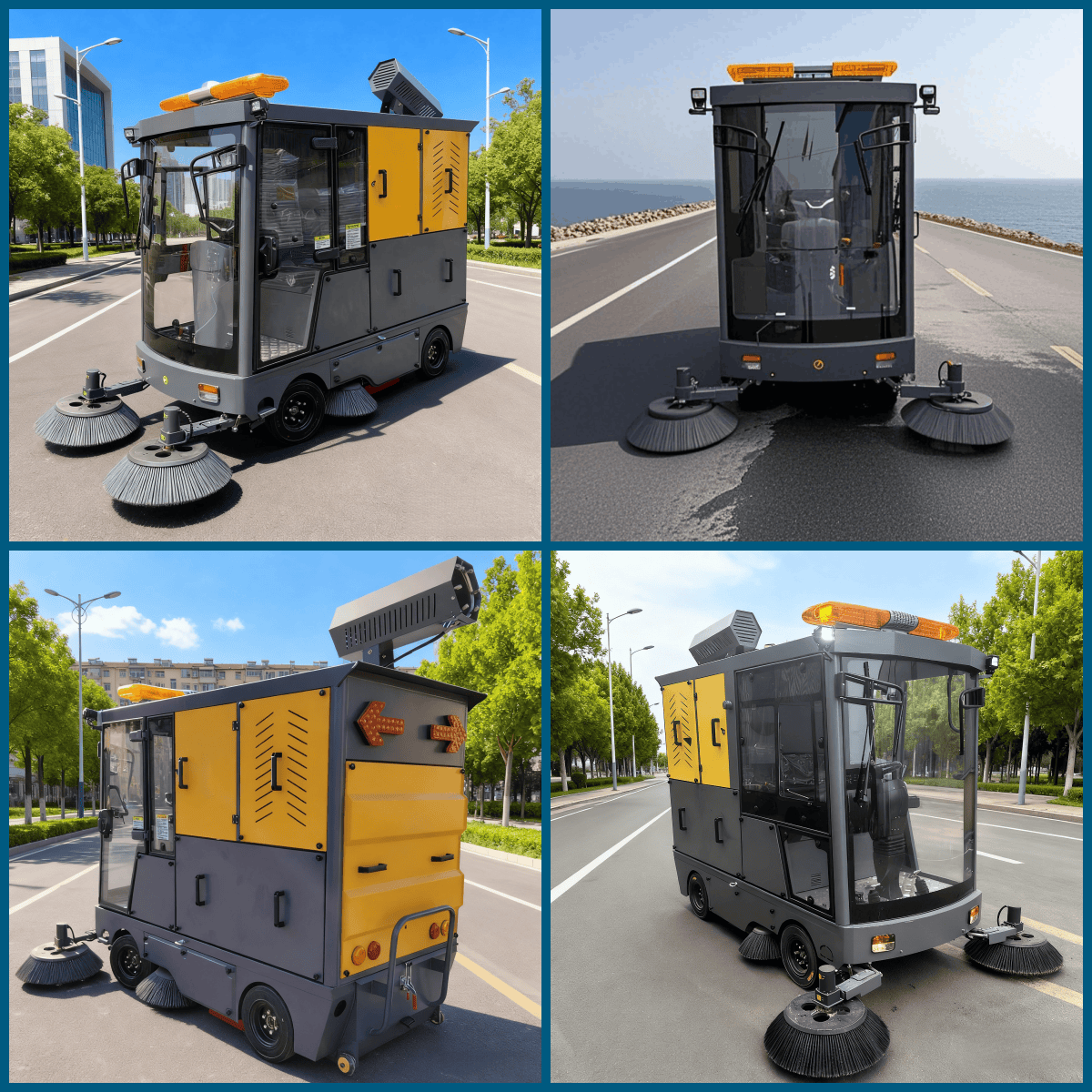 Jak uklízecí stroj zajišťuje čisté úklidové výsledky ve složitých městských silničních prostředích?