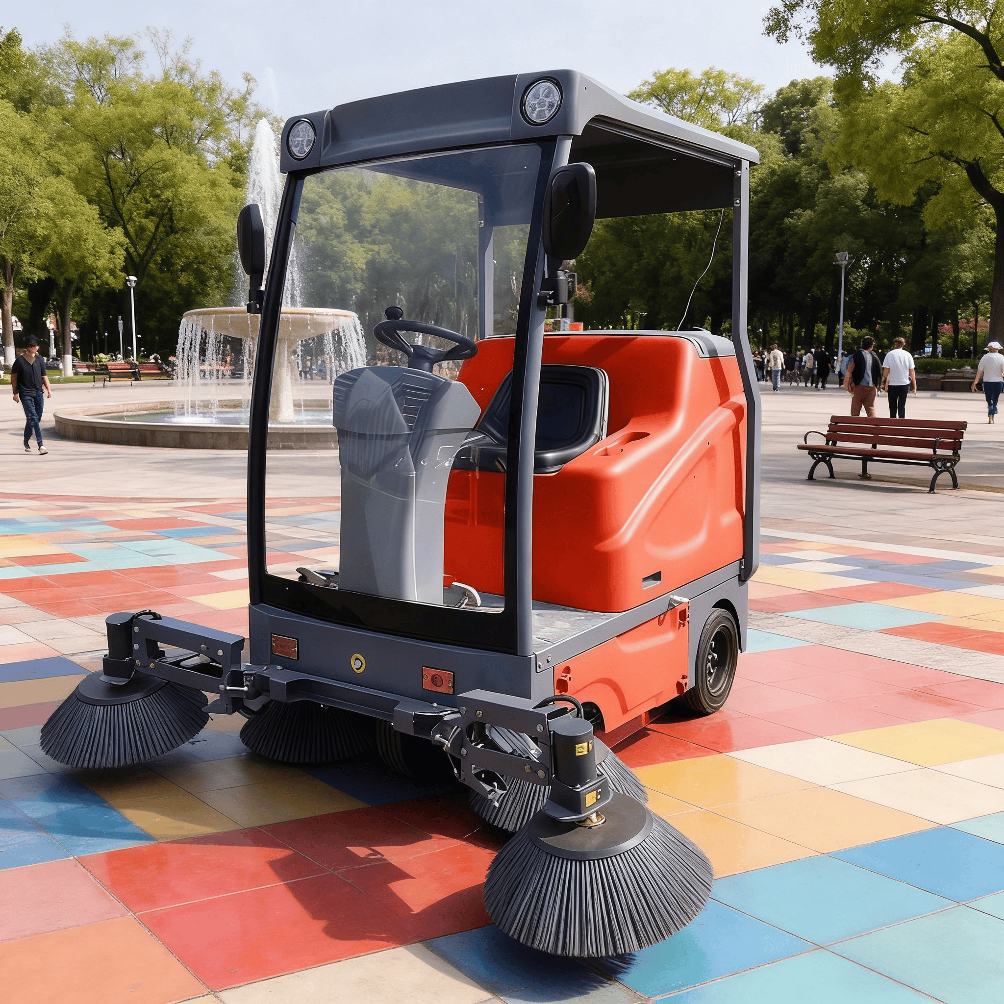 How do road sweepers meet multi-region environmental sanitation standards?