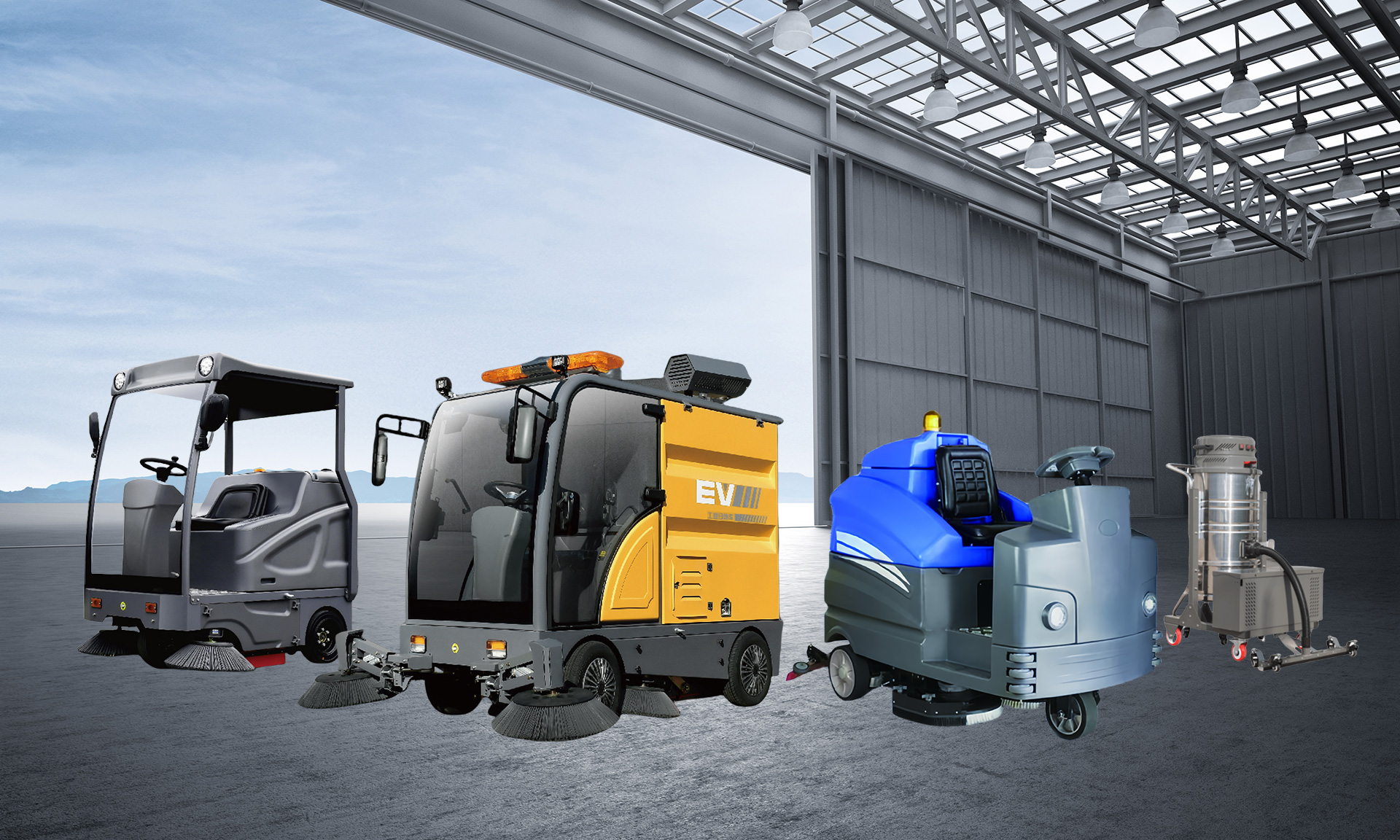 Camions balayeurs : solution tout-en-un pour les grands projets de nettoyage