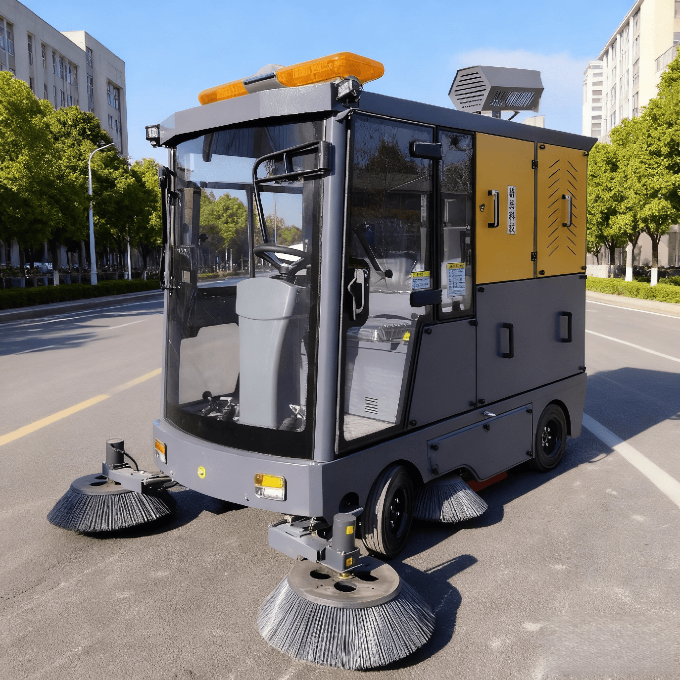 Şehir yolları için toplu alım hangi sokak süpürge makinesi modellerine uygundur?