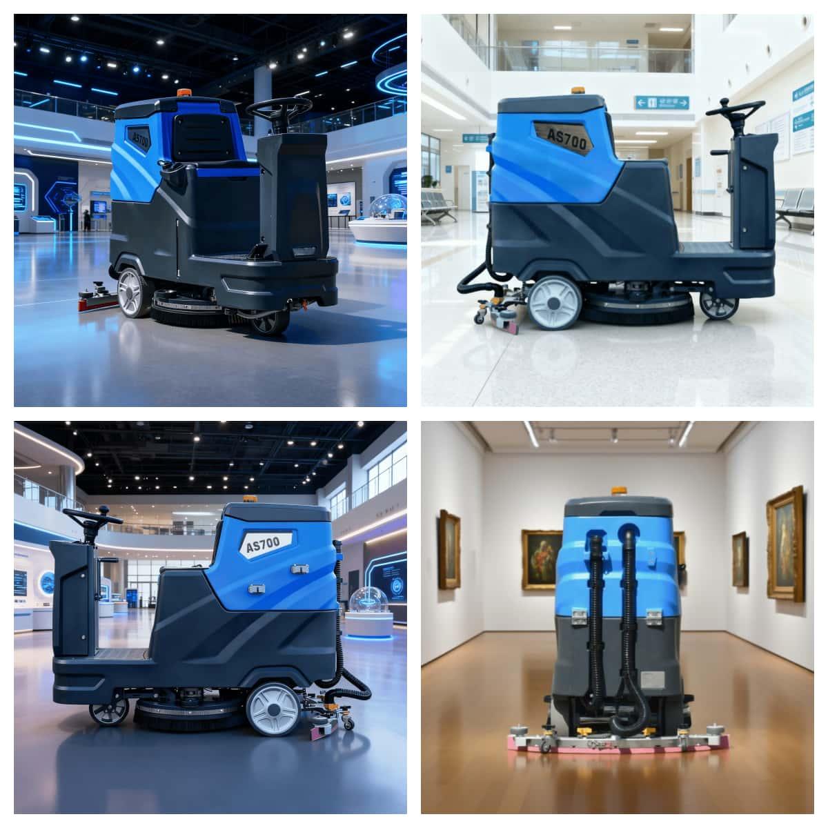 How to select industrial floor cleaners for oil-stained floors?