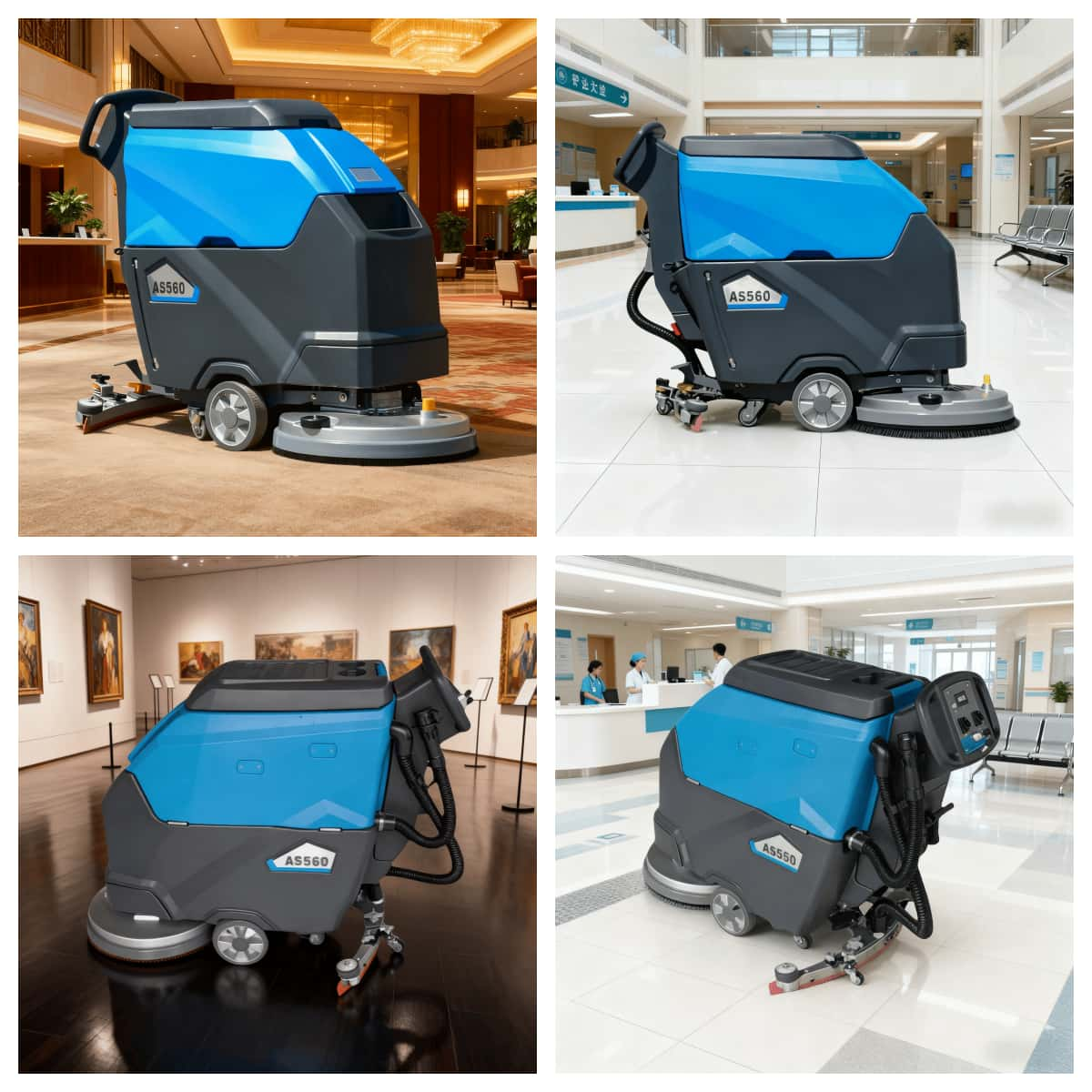 Co činí stroje na mytí podlah efektivními pro velké továrny?