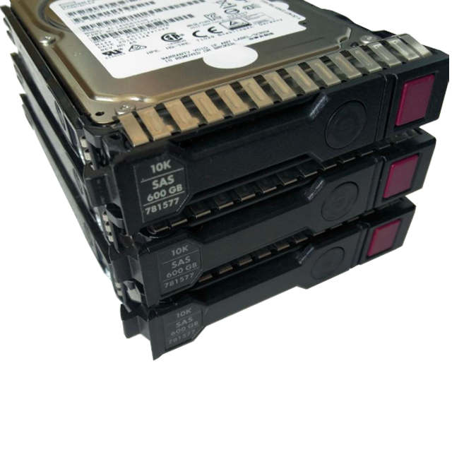HPE 600GB SAS 12G Midline 10K SFF (2.5in) SC 1 jaar Wty 512e Digitaal Geteken Virmeware HDD
