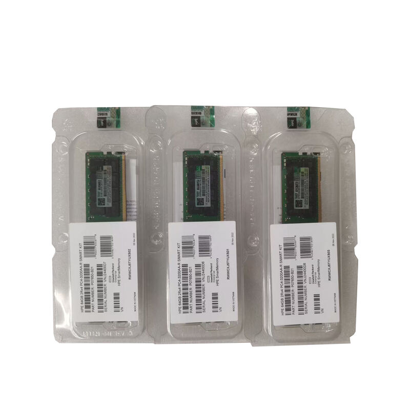 在庫あり HPEサーバー用の新しいP43331-B21 64GBデュアルランクX4 DDR5-4800 CAS-40-39-39 EC8登録済みスマートメモリキット