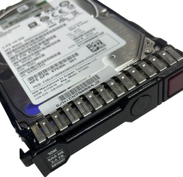 HPE 2.4TB SAS 12G エンタープライズ 10K SFF (2.5インチ) SC 3年保証 512e デジタル署名ファームウェア HDD