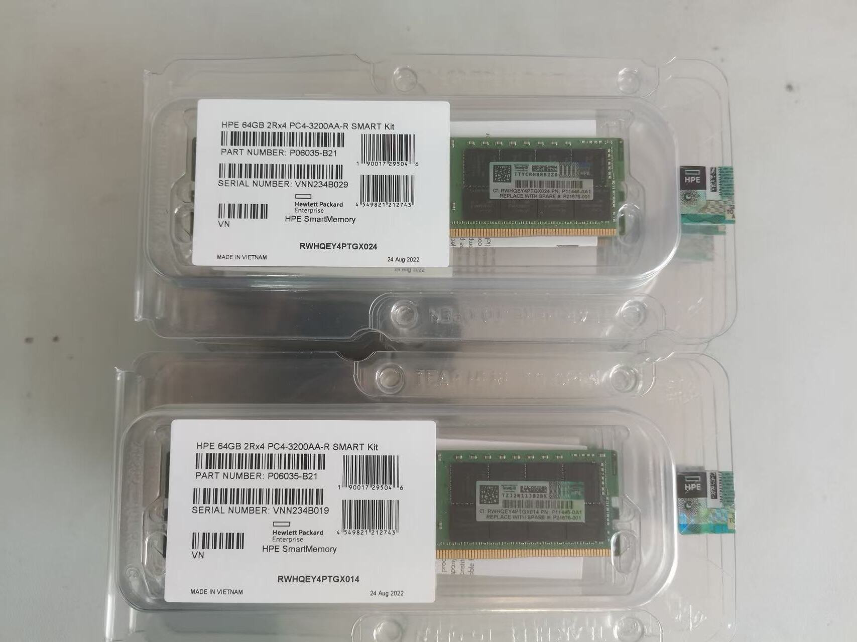 HPE 64GB 2Rx4 PC4-3200Y-R Slim Kit