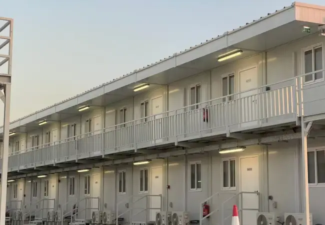 360 sets vlakverpakte containerhuizen voor werknemerskampen in Saudi-Arabië – Betrouwbare modulaire woningoplossing voor projecten in het Midden-Oosten
