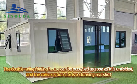 Das Doppelflügelfalt-Haus ist sofort betriebsbereit – schau dir die atemberaubenden realen Fotos vom Gelände an!